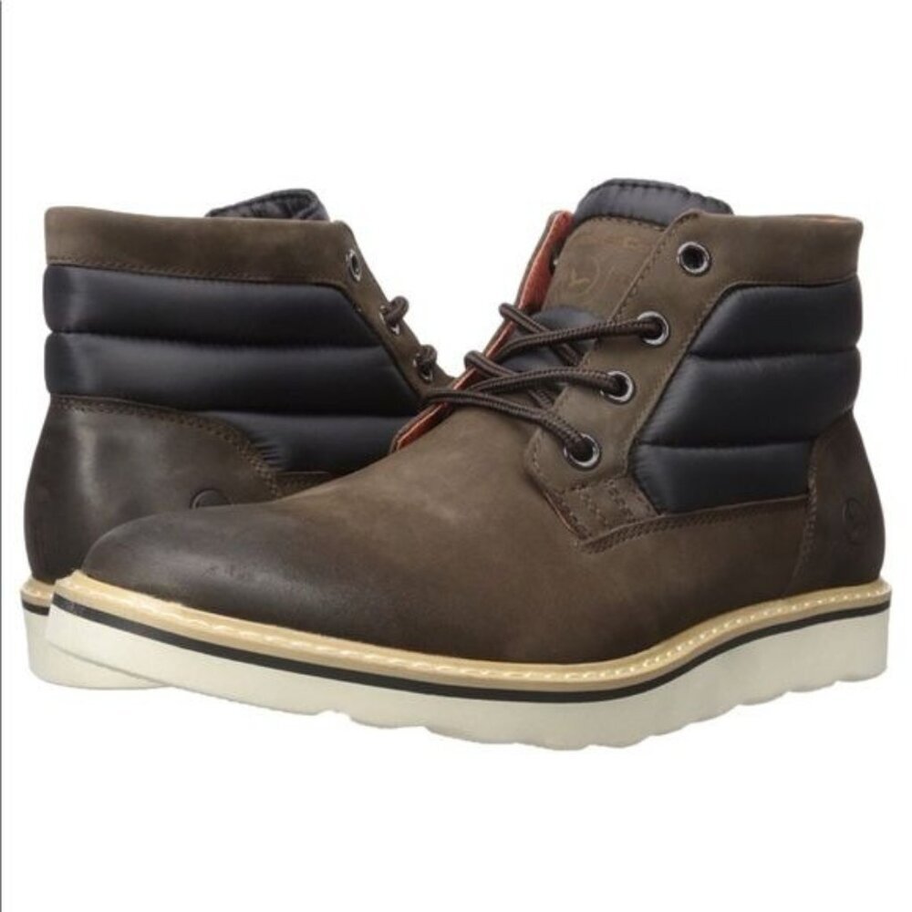 Hawke & Co Men's Hunter Mid Ankle Bootie Boots, Dark Brown, 10.5 M US